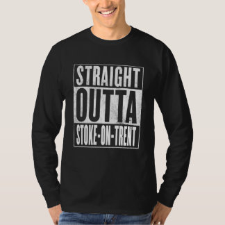 T-shirt Stoke On Trent Droit Sorti De Stoke On Trent