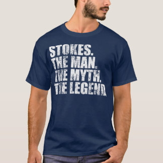T-shirt StokesStokes Nom de famille Stokes nom de famille 
