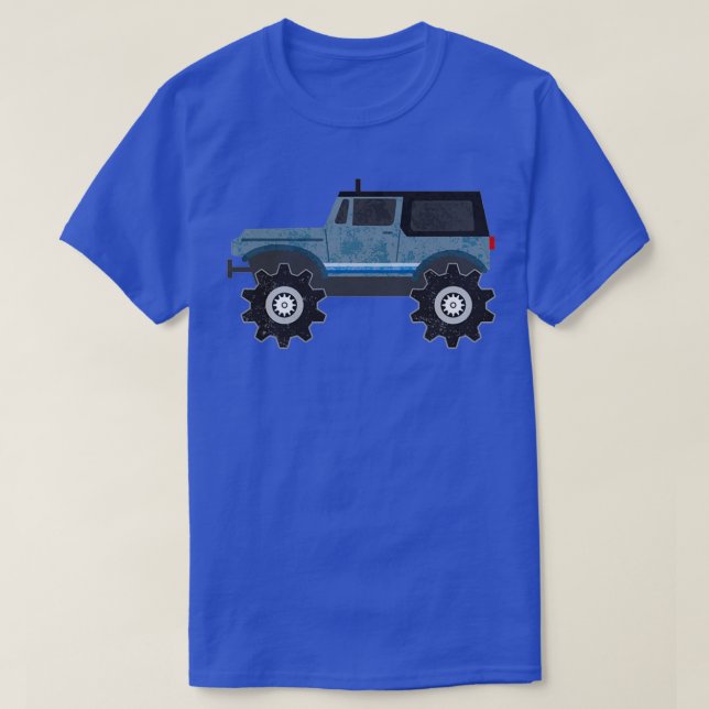 T-shirt STOMPER 4x4 gris Vintage (Design devant)