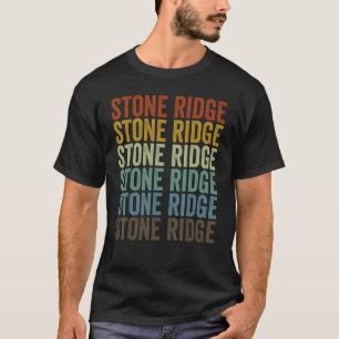 T-shirt Stone Ridge City Retro