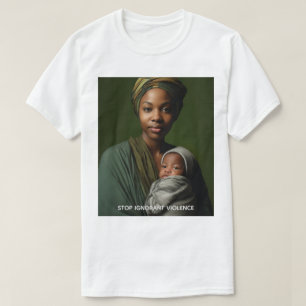 T-shirt Stop à la violence ignorante