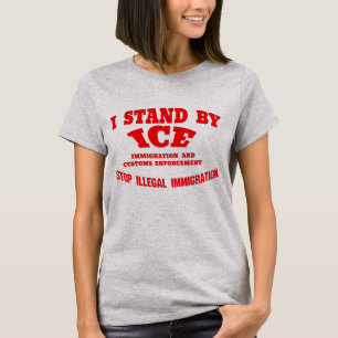 T-shirt Stopper Par La Glace Arrêter Les Chemises De L'Imm