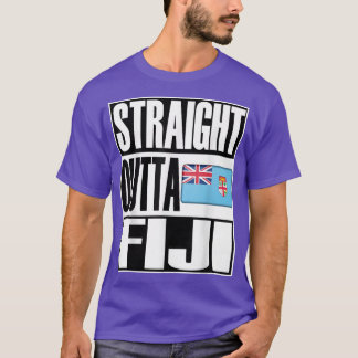 T-shirt Storecastle Stright Outta Fiji Cadeau Fierté T-