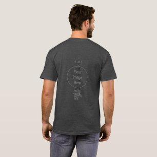 T-shirt Storm Grey Styracosaurus avec peinture de guerre t