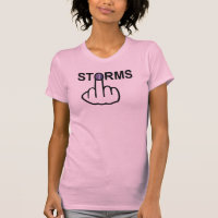 T - Shirt Storms Gedreht
