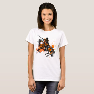 T-shirt Stoughton Black Knights Splash Ladies Tee