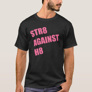 T-SHIRT STR8 CONTRE H8