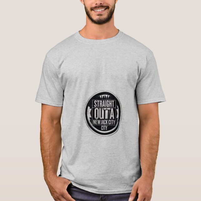 T-shirt Straight Outa Newjack City (Devant)