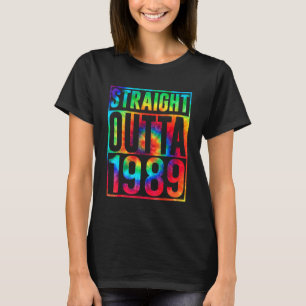 T-shirt Straight Outta 1989 Sale Trente-34e anniversaire