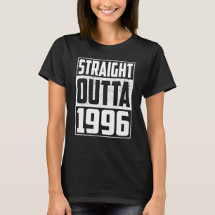 T-shirt Straight Outta 1996 26e anniversaire Vintage Homme