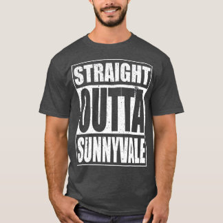 T-shirt Straight Outta Sunnyvale Trailer Park Camping