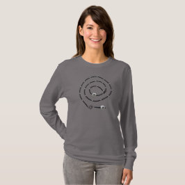 T-shirt - Strand Spiraling de perles