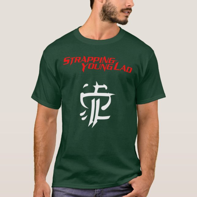 T-shirt Strapping Young Lad gift (Devant)
