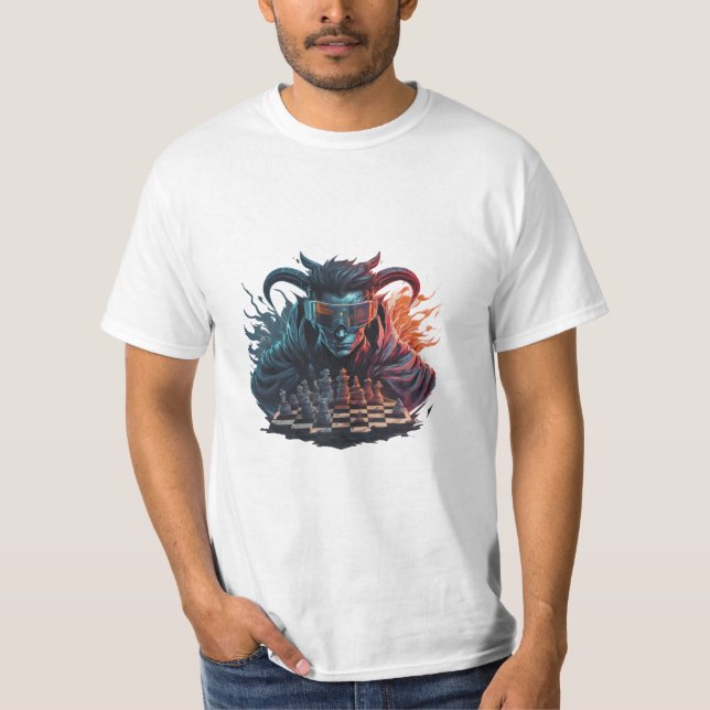T-shirt Stratège démoniaque (Devant)