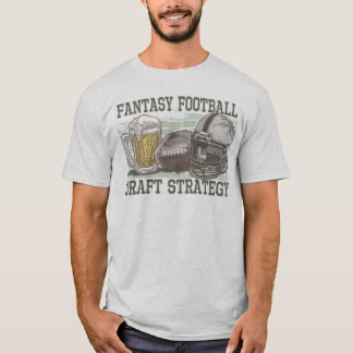 T-shirt Stratégie d'ébauche du football d'imaginaire