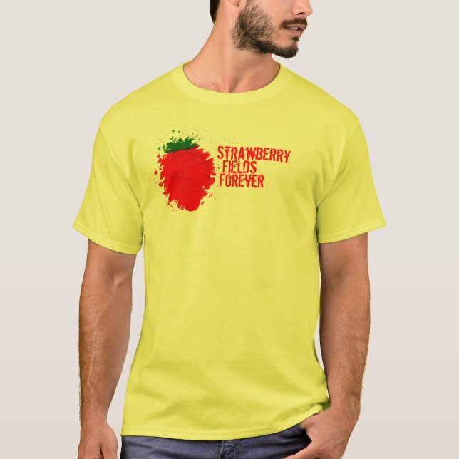 T-shirt Strawberry Fields pour toujours (Devant)
