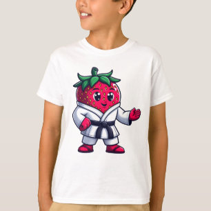 T-shirt Strawberry Sensei : Enseigner les mouvements et le