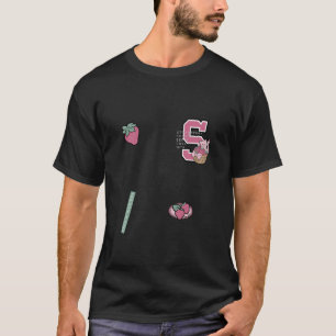 T-shirt Strawberry Shortcake Collegiate S Passez Une Bonne
