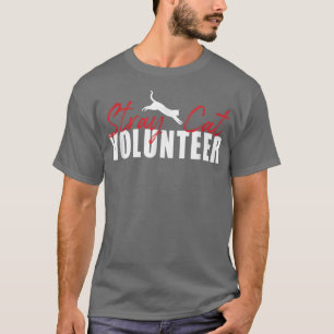 T-shirt Stray Cat Volunteer Leaping Cat