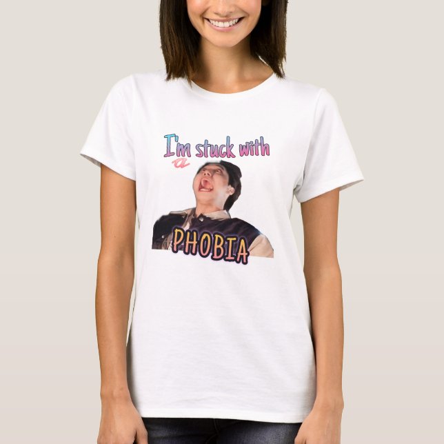 T-shirt Stray Kids (SKZ) HAN Jisung Phobia mème (Devant)