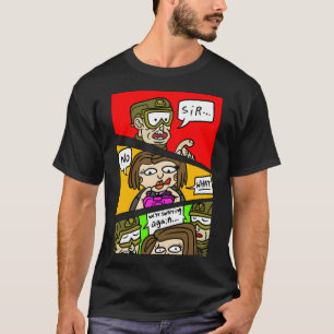 T-shirt Streaming Et Swatting. Twitter.