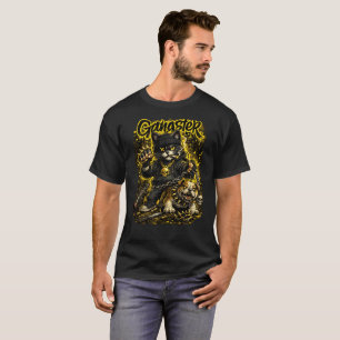 T-Shirt Street Art Chat Gangster Urbain