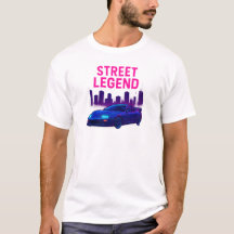 Street Legend - Chemise Voiture Neon Sports