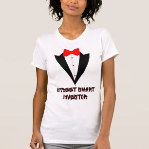 T-shirt Street Smart Wall Street Investisseur à double ide