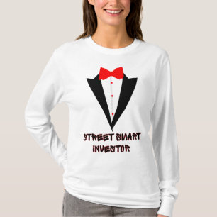 T-shirt Street Smart Wall Street Investisseur à double ide