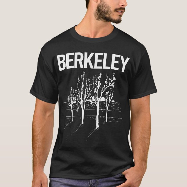 T-shirt Street Trees Berkeley (Devant)