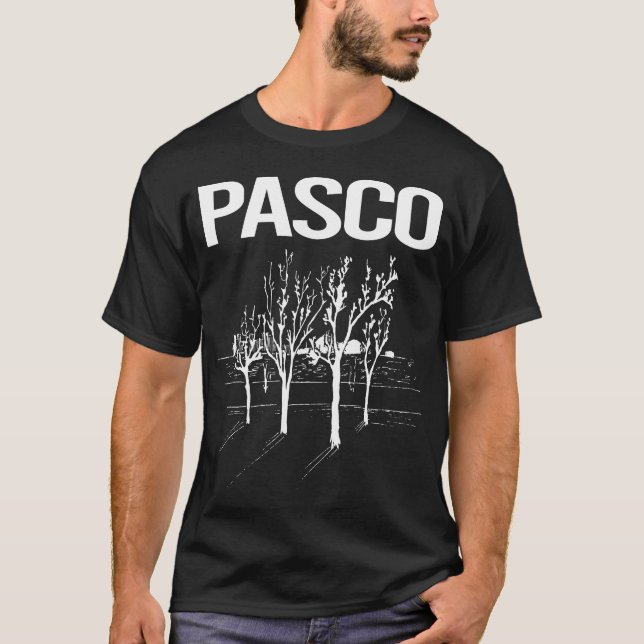 T-shirt Street Trees Pasco (Devant)