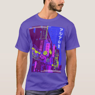 T-shirt street vaporwave japonais 80s 90s style rétro 1055