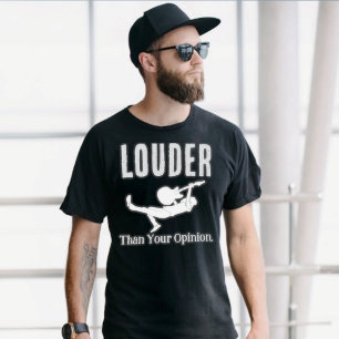 T-shirt Streetwear Grunge 'Plus Fort Que Votre Opinion'