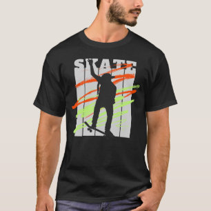 T-Shirt Streetwear Urbain Skateboarding Skateur