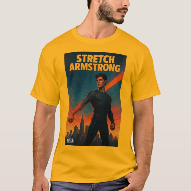 T-shirt Stretch Armstrong The Movie  (Devant)