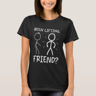T-shirt Strichmännchen Vous avez soulevé Lustig Gym