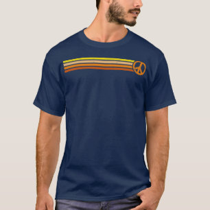T-shirt STRICTIONS DE PAIX RETRO les années 70 coucher du 