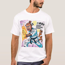 T-shirt Striker Sanshin Sound-Wave