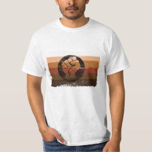 T-SHIRT STRIPES BIPOQUES PEINTES ET POIDS