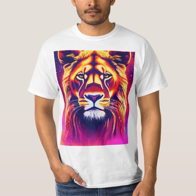 T-shirt "Stripes de saveur : Tee graphique de tigre de fer (Devant)