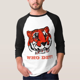 T-SHIRT STRIPES ORANGE ET NOIR