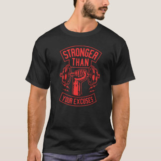T-shirt Stronger than your ecuses  gift