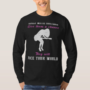 T-shirt Strum to Success : Girls with Guitars Rock Tee
