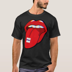 T-shirt STS9 Onglet acide Trippée Langue 1