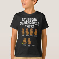 Stubborn Goldendoodle Tricks Funny Dog Trainer Mam