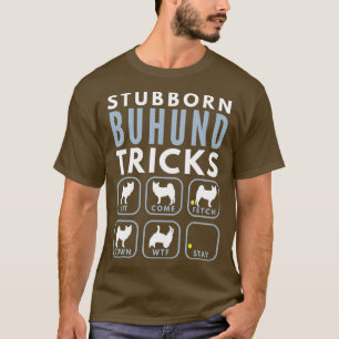 T-shirt Stubborn Norwegian Buhund Tricks - Entraînement de