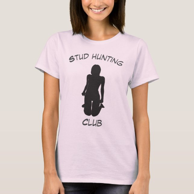T-shirt stud hunting club (Devant)