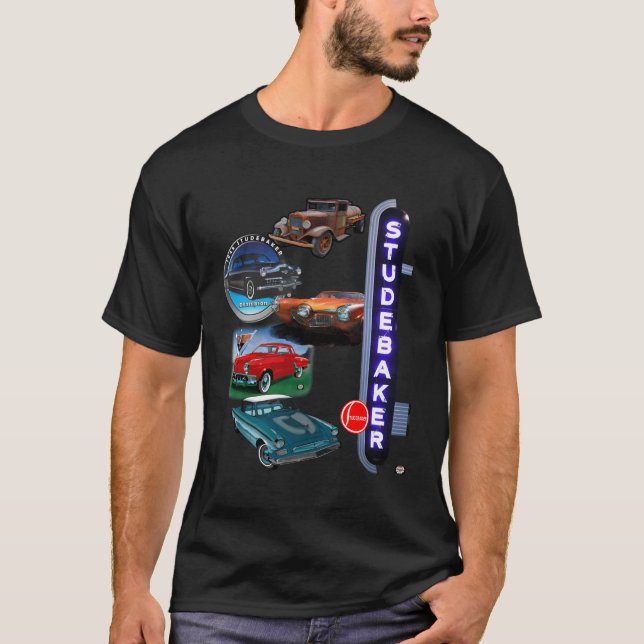 T-shirt Studebakers Et Le Concessionnaire Signent De Les V (Devant)
