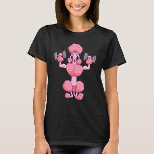 T-shirt Studio de fitness en force musculation haltères