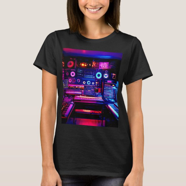 T-shirt Studio de musique (Devant)